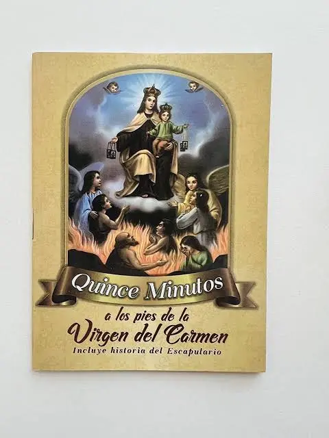 Quince minutos a los pies de la Virgen del Carmen