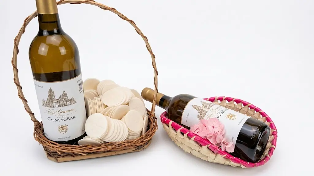 Ofrenda pan y vino