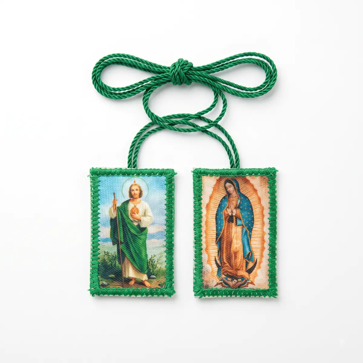 Escapulario San Judas / Virgen de Guadalupe