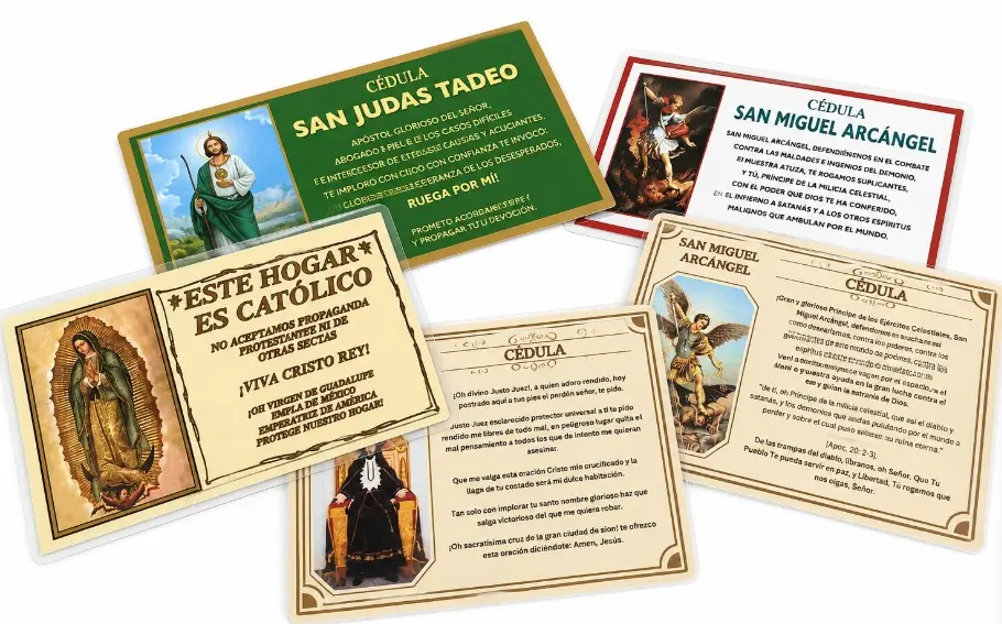 Cédulas de oración