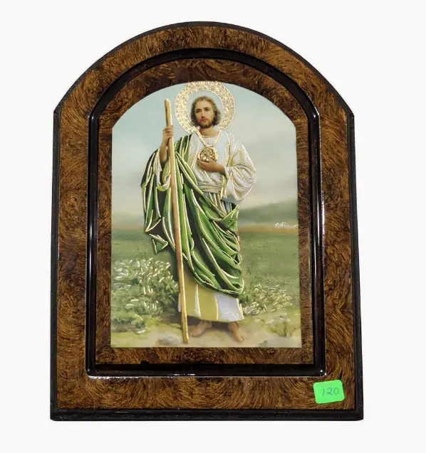 Cuadro de madera de San Judas Tadeo